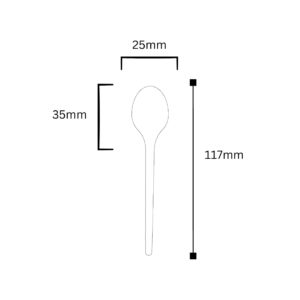 Cuchara pequeña BICHE paquete x 20 – Paca x 10.000 und
