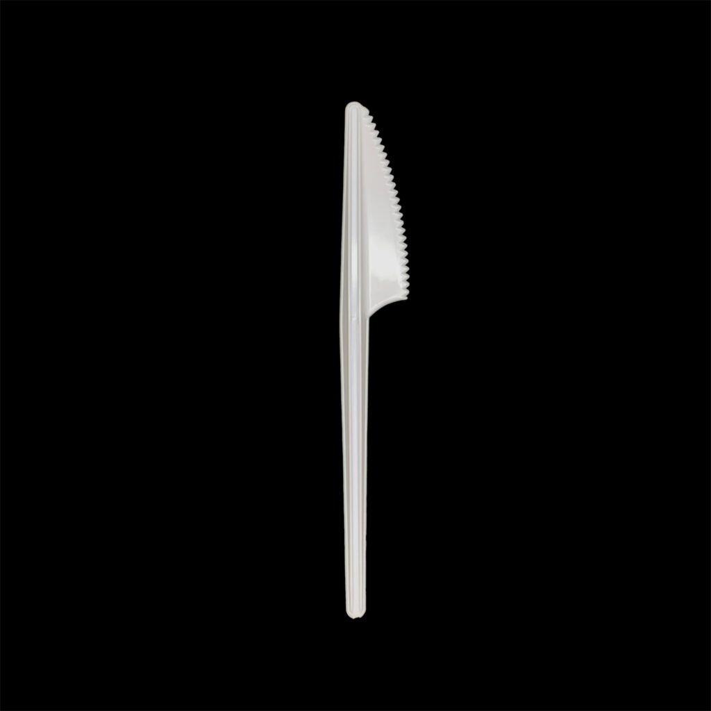 Cuchara sopera plástica blanca de alta calidad, perfecta para tus productos calientes. ProductPlast