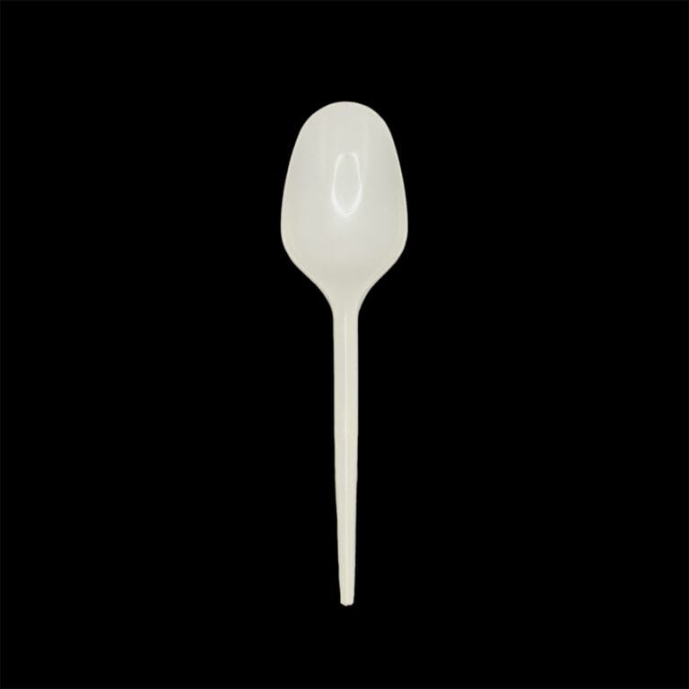 Cuchara panda desechable CHIC blanca