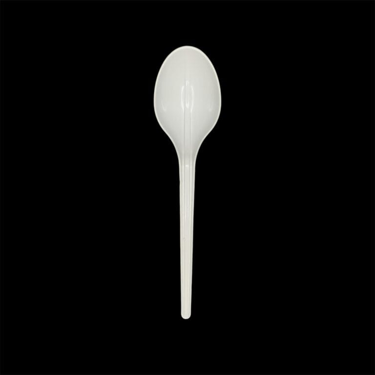 Cuchara sopera desechable BICHE blanca
