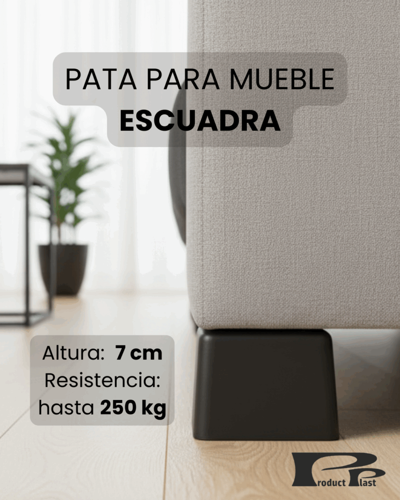 Pata para mueble Escuadra