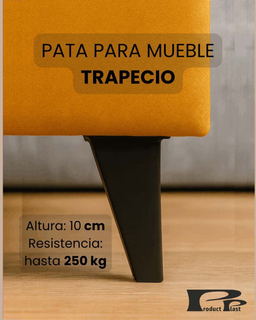 Pata para mueble Trapecio