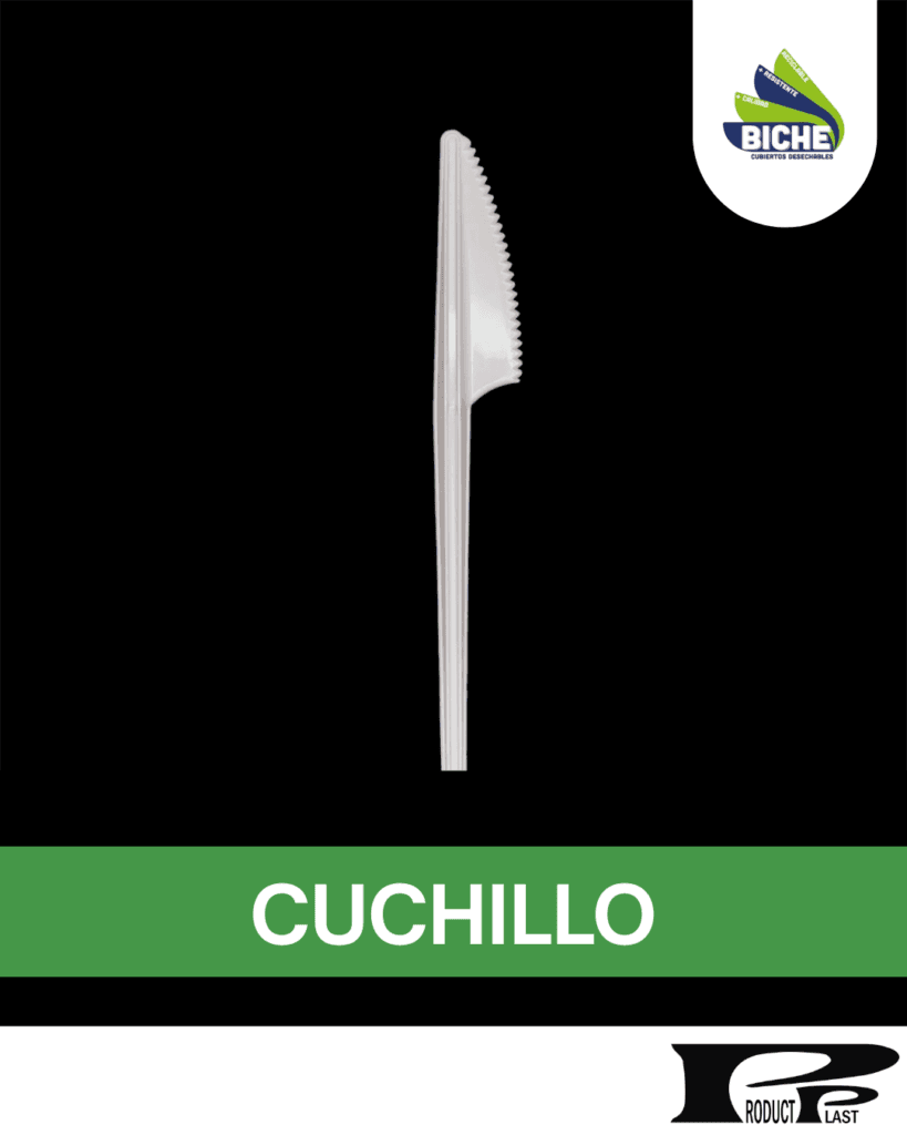 Juego de cubiertos desechables en bolsa individual, ideal para eventos y restaurantes. PRODUCTPLAST