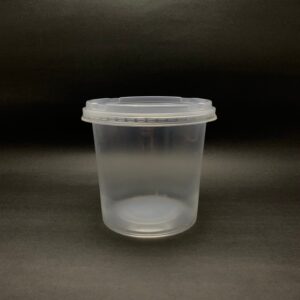 Tarrina plástica CHIC 24 oz – Caja x 500 und