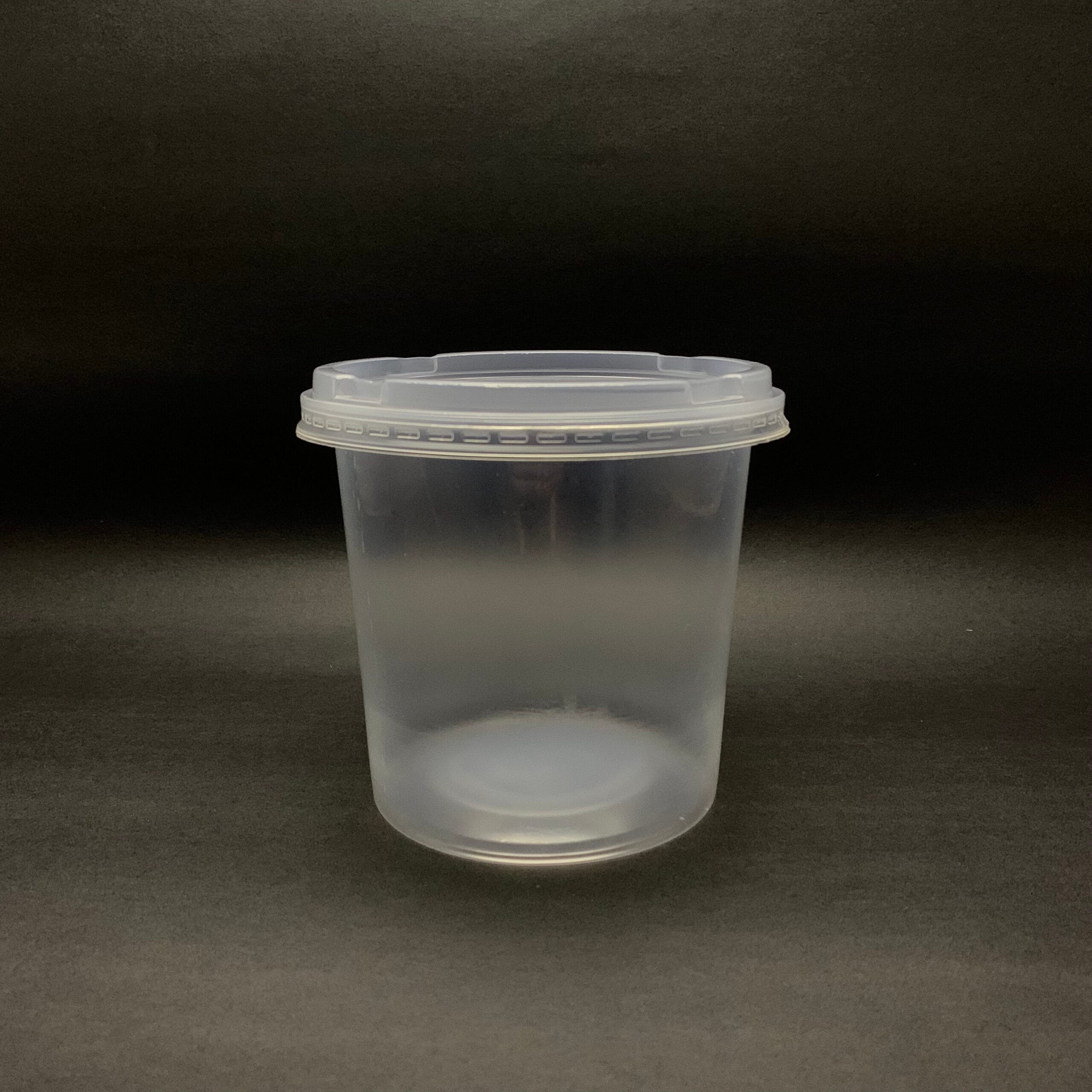 Tarrina plástica CHIC de 24 oz para alimentos